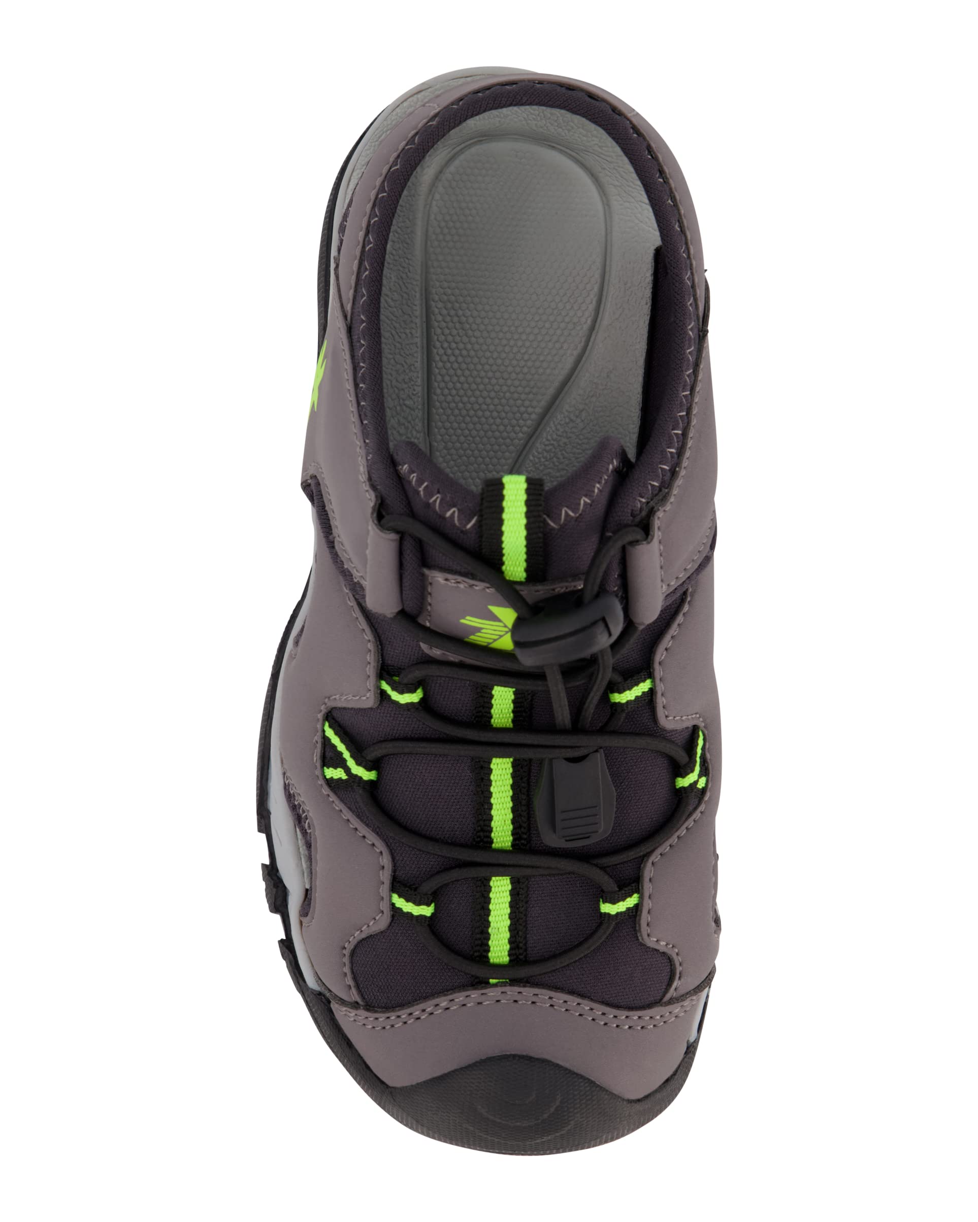 ZeroXposur Boys Wallowa River Closed-Toe Hiking Sandals - Waterproof Outdoor Adventure Sandals for Kids - Perfect for Trail Walking, Beach Play & Summer Camping