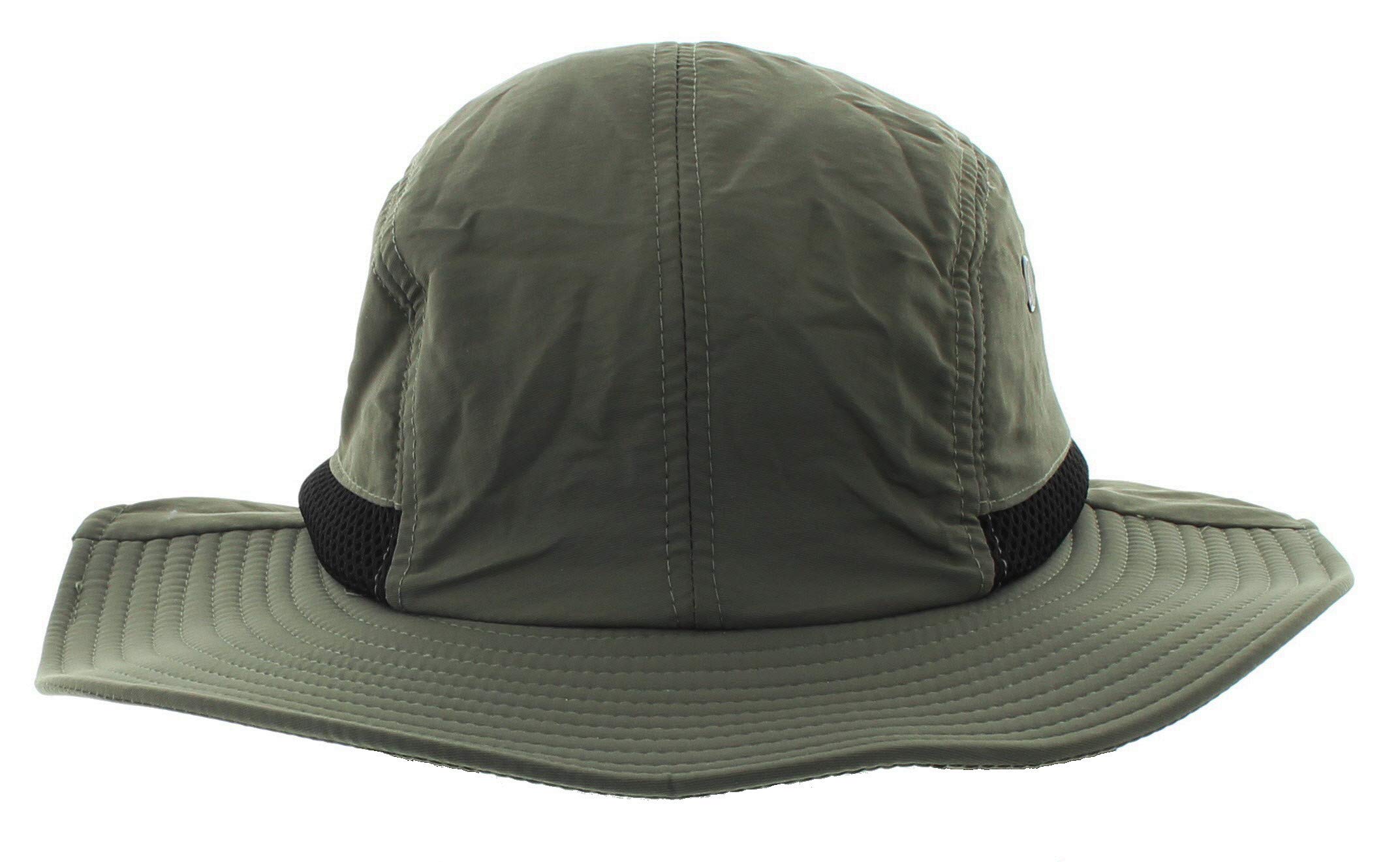 Packable Wide Brim Sun Hat with Neck Flap & Adjustable Headband for Women Men Kids - UPF 50+ UV Protection for Beach, Hiking, Fishing, Gardening Outdoor Activities