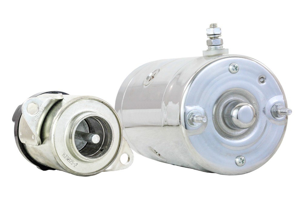 **Harley Touring Chrome Starter & Solenoid - Compatible with Electra Glide, Classic, Anniversary FLHTC (1988) - Replaces 31511-90T, 3151190T - High-Performance Motorcycle Part for Smooth Engine Starts**    *(Use Case: Perfect for Harley-Davidson enthusiasts restoring or upgrading their Touring models like Electra Glide, ensuring reliable ignition and long-lasting performance.)*