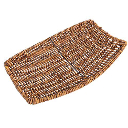 Scicalife Woven Storage Basket - Boat Shape Fruit & Vegetable Basket for Kitchen, Pantry, and Home Organization | Perfect for Countertop, Dining Table, and Refrigerator Storage