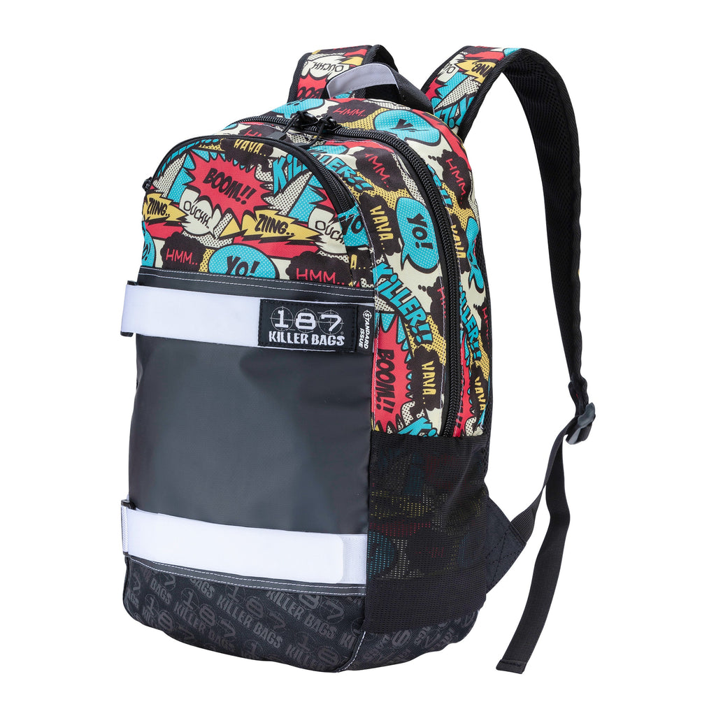 187 Killer Backpack Comic - Stylish Durable School & Travel Backpack for Students & Professionals | Perfect for Work, College & Outdoor Adventures