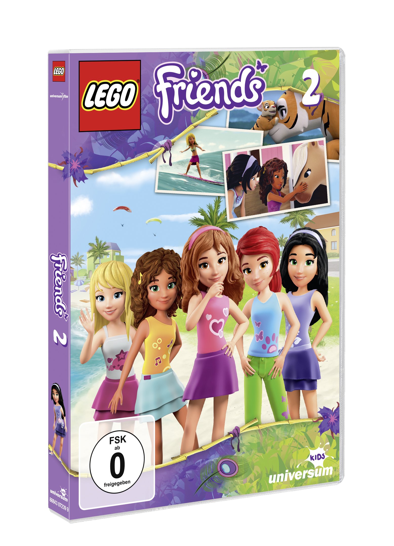 LEGO Friends Heartlake City Resort Building Set 02 - Creative Construction Toy for Kids, Perfect for Birthday Gifts & Indoor Playtime | Build & Explore with Olivia's Adventure Theme