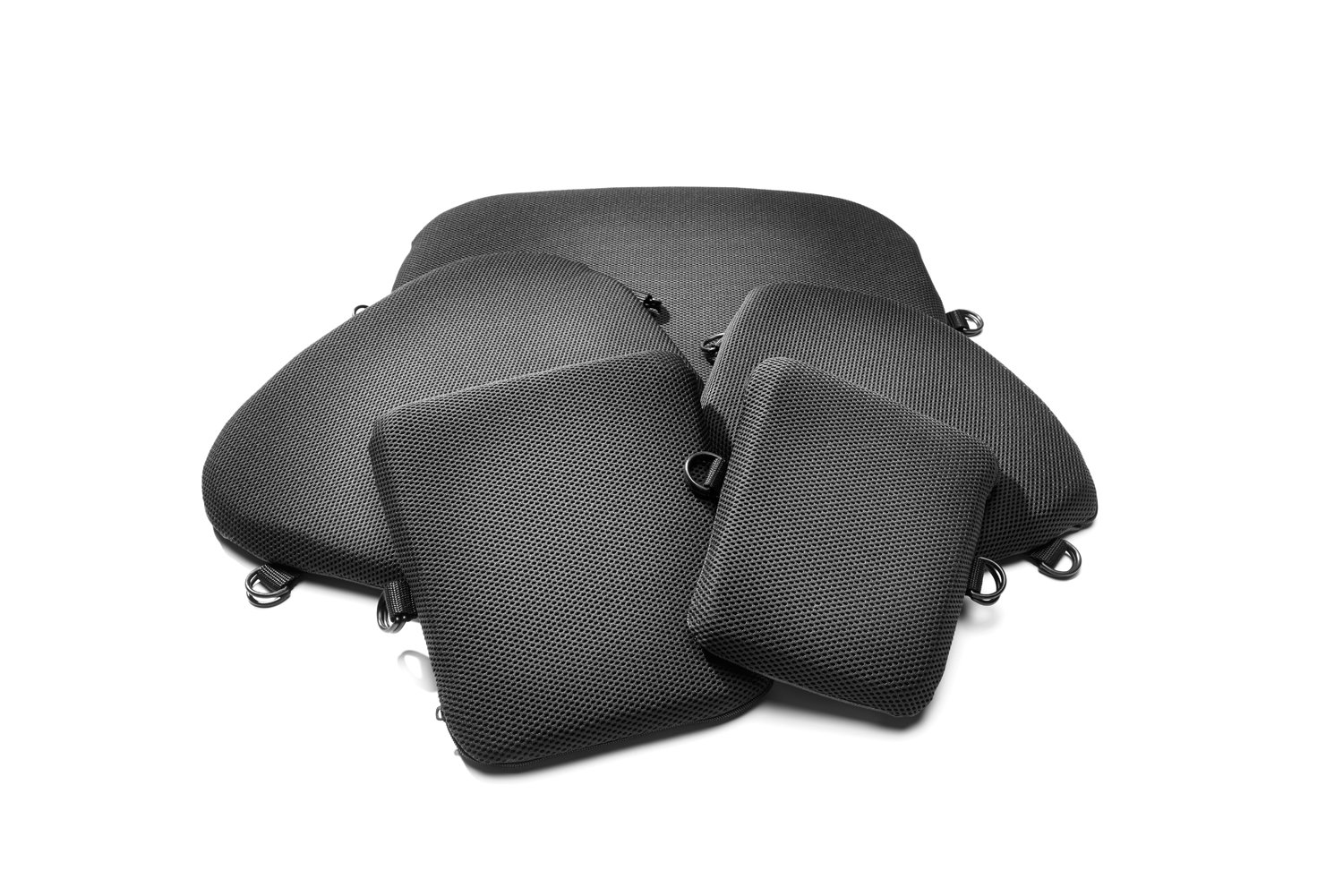 ConforMax Excel Classic Gel Seat Cushion for Motorcycles - Medium Size (11x10x8 Inches), Black with AirMax Technology - Comfortable Riding Accessory for Long Distance & Daily Commutes