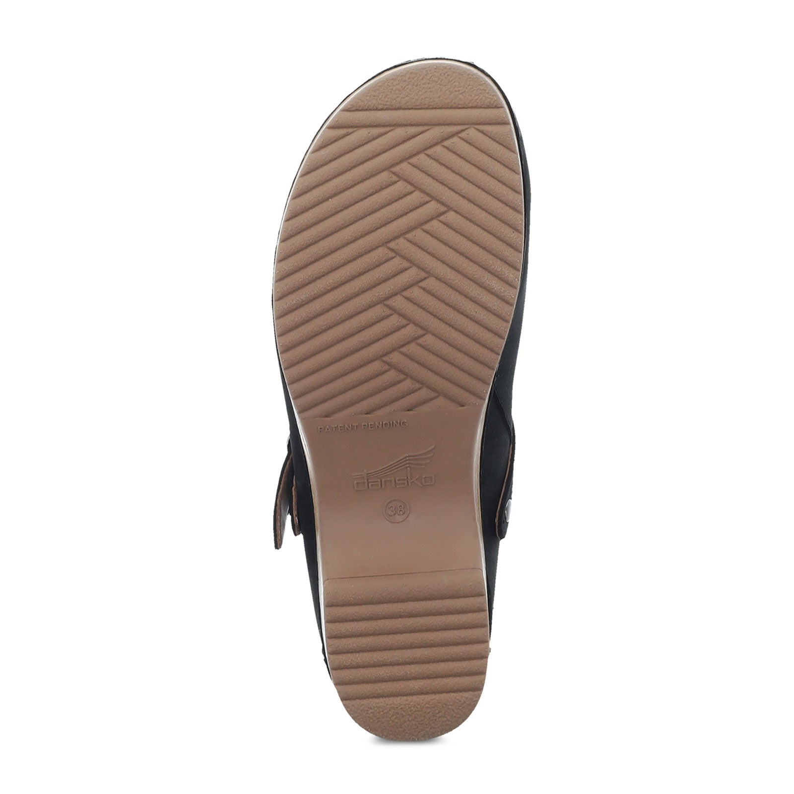 Dansko Women's Berry Clog - Black Burnished Nubuck Slip-Resistant Shoes for Nurses, Chefs & Healthcare Professionals