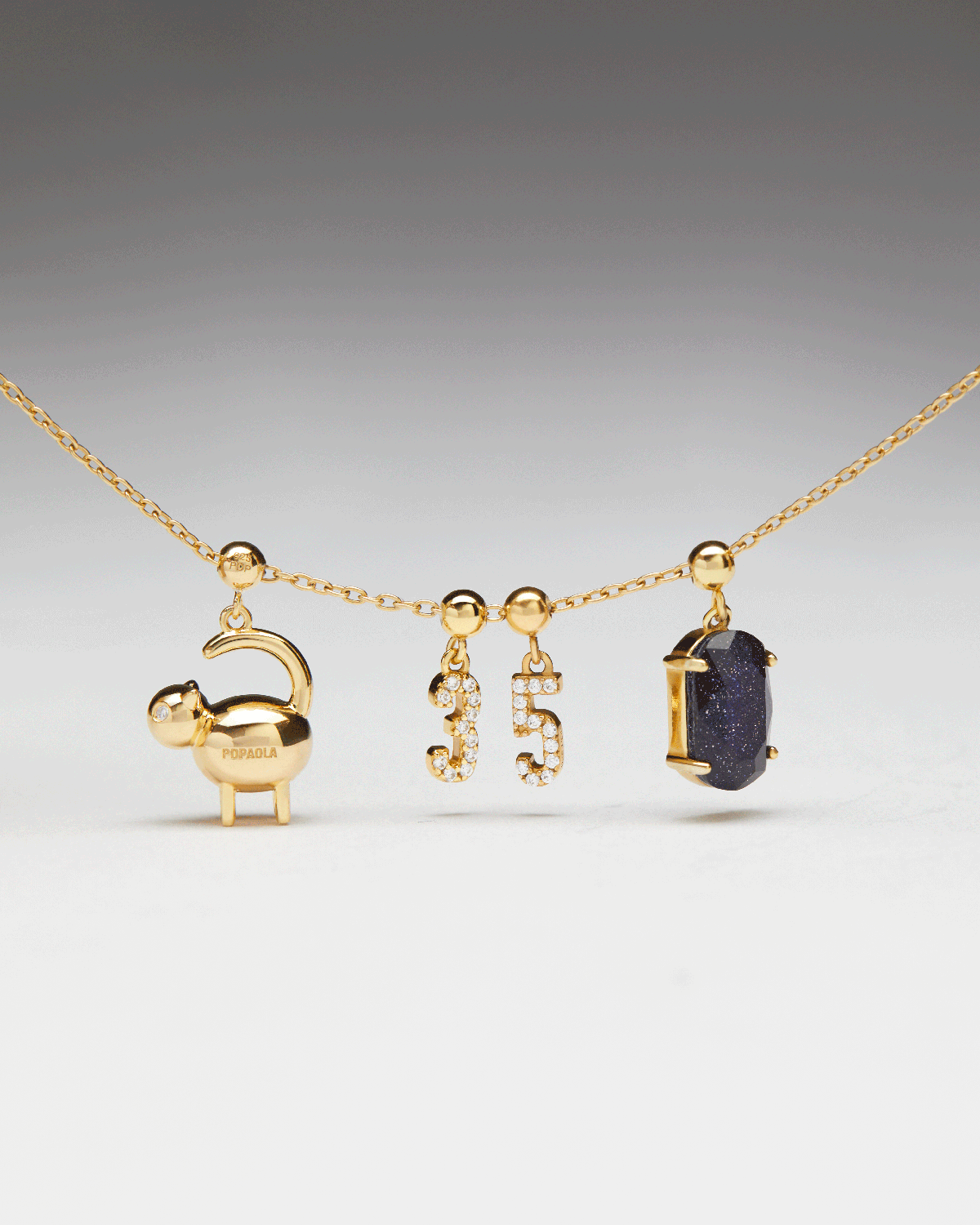 GRID TEC Number 3 Charm - Elegant Jewelry for Women | Perfect for Gifts, Parties & Everyday Wear
