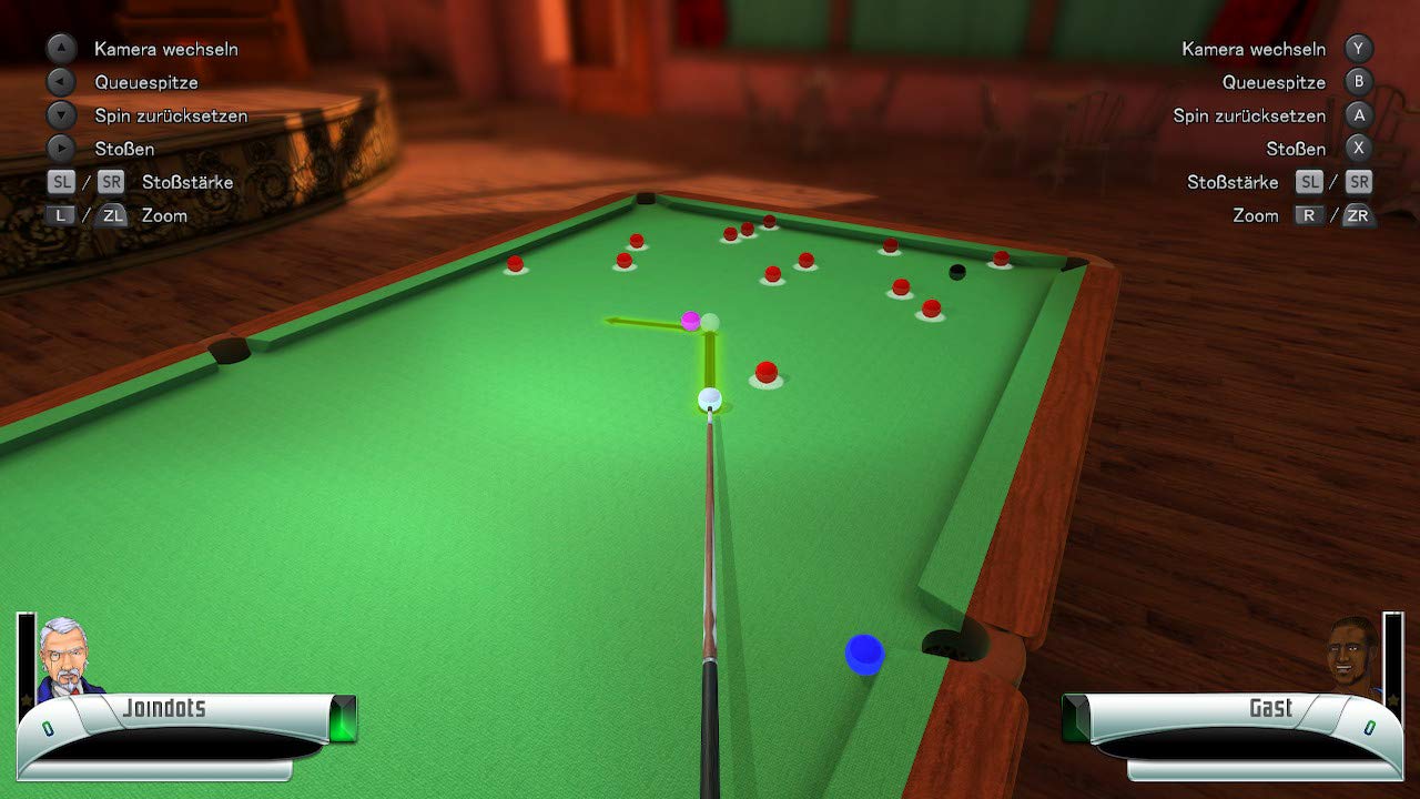 3D Billiard Pool & Snooker Game for Nintendo Switch - Realistic Sports Simulation for Home Entertainment & Party Fun