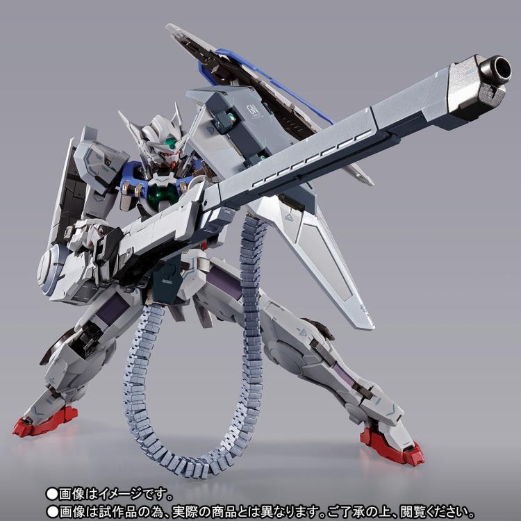 Bandai Metal Build Gundam 00 Astraea + Proto GN High Mega Launcher Exclusive Action Figure - Premium Collectible Model Kit for Anime Fans & Display