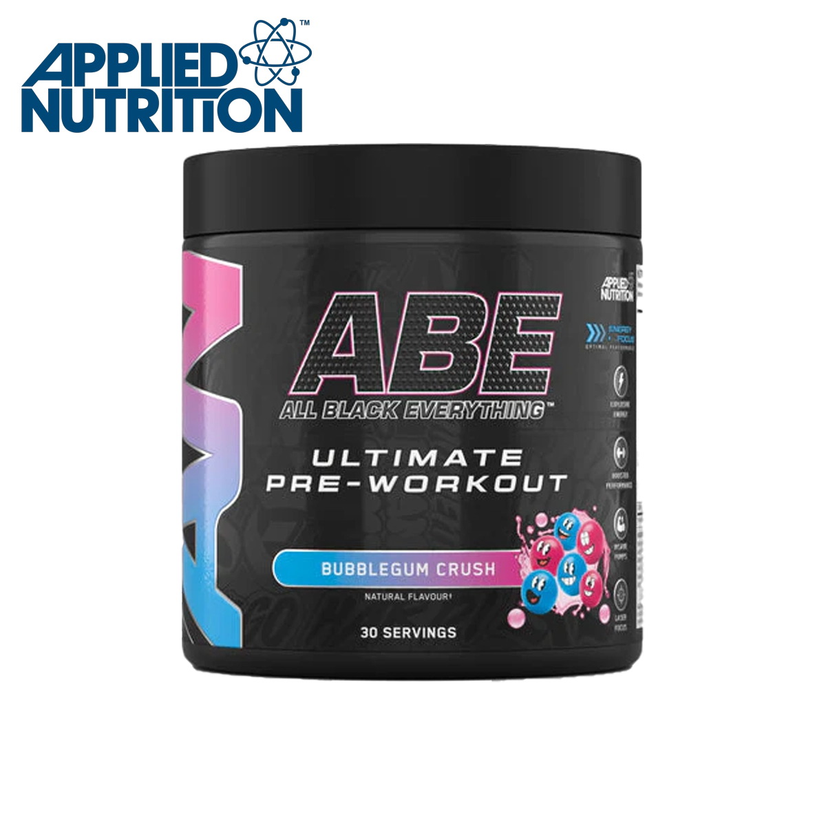Applied Nutrition ABE (All Black Everything) Ultimate Preworkout Powder 315g - Boost Energy & Performance for Intense Workouts & Gym Sessions