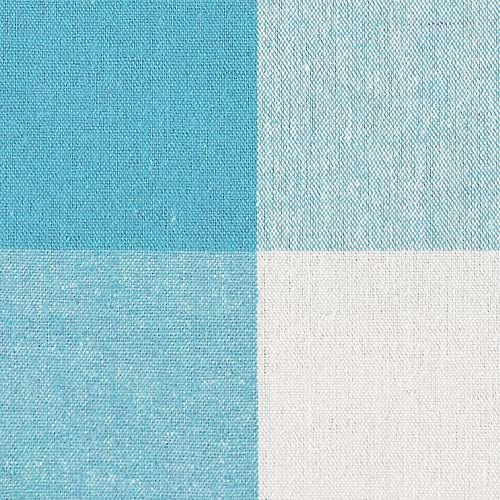 Plaids Sky Blue&white