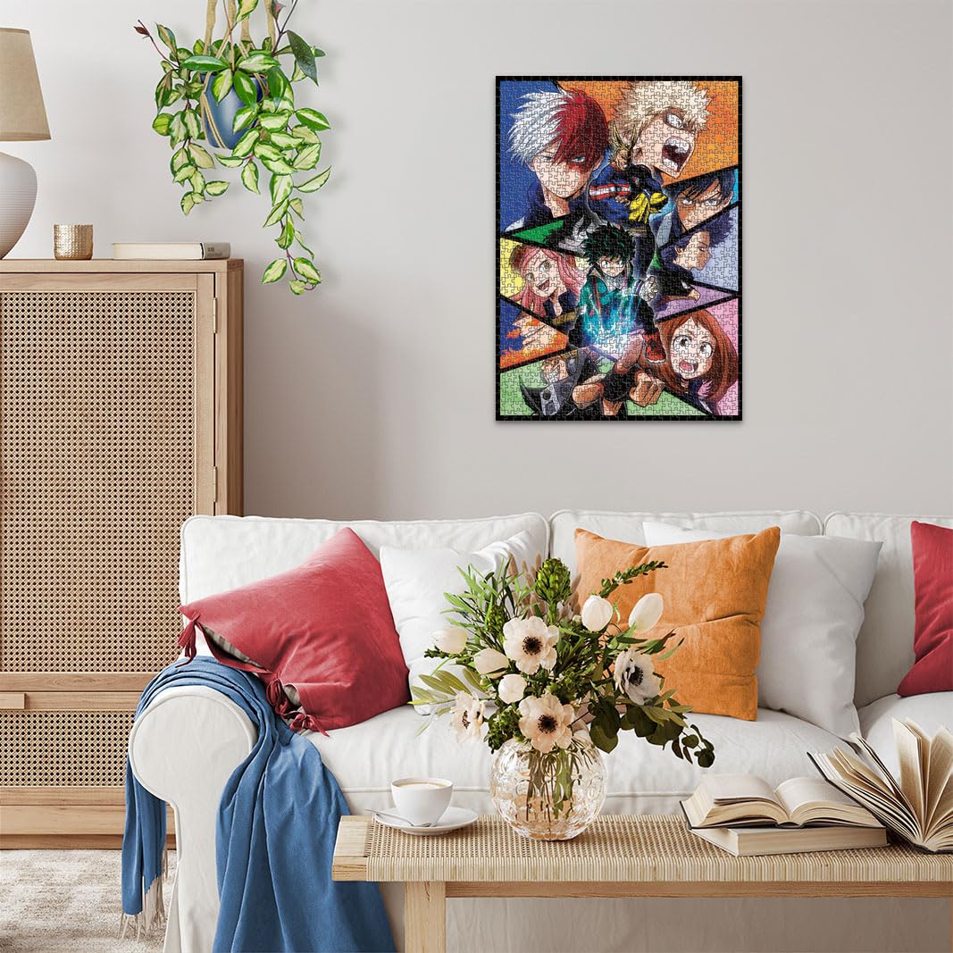Ravensburger 1000 Piece My Hero Academia Anime Jigsaw Puzzle for Adults & Teens Ages 14+ - Collectible Japanese Manga Puzzle for Home Decor, Game Night & Gift Giving