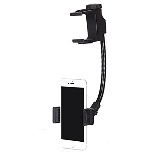 Universal Car Phone Mount Holder - 360° Swivel & Strong Grip Dashboard/Windshield Mount Compatible with iPhone 12/12 Mini/12 Pro/12 Max - Perfect for GPS Navigation, Hands-Free Calls & Road Trips