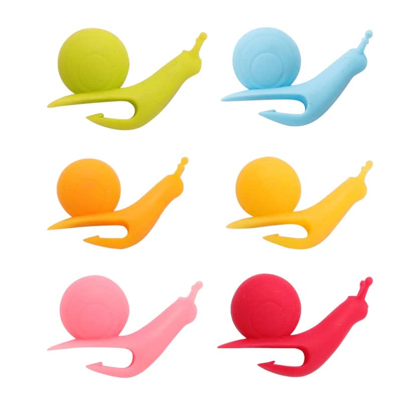 Colorful Silicone Tea Bag Holder - Cute Drink Marker for Tea Lovers, Party & Banquet Accessories - Perfect for Insulated Tea Cups & Glasses - Great for Home, Office, and Tea Party Decorations