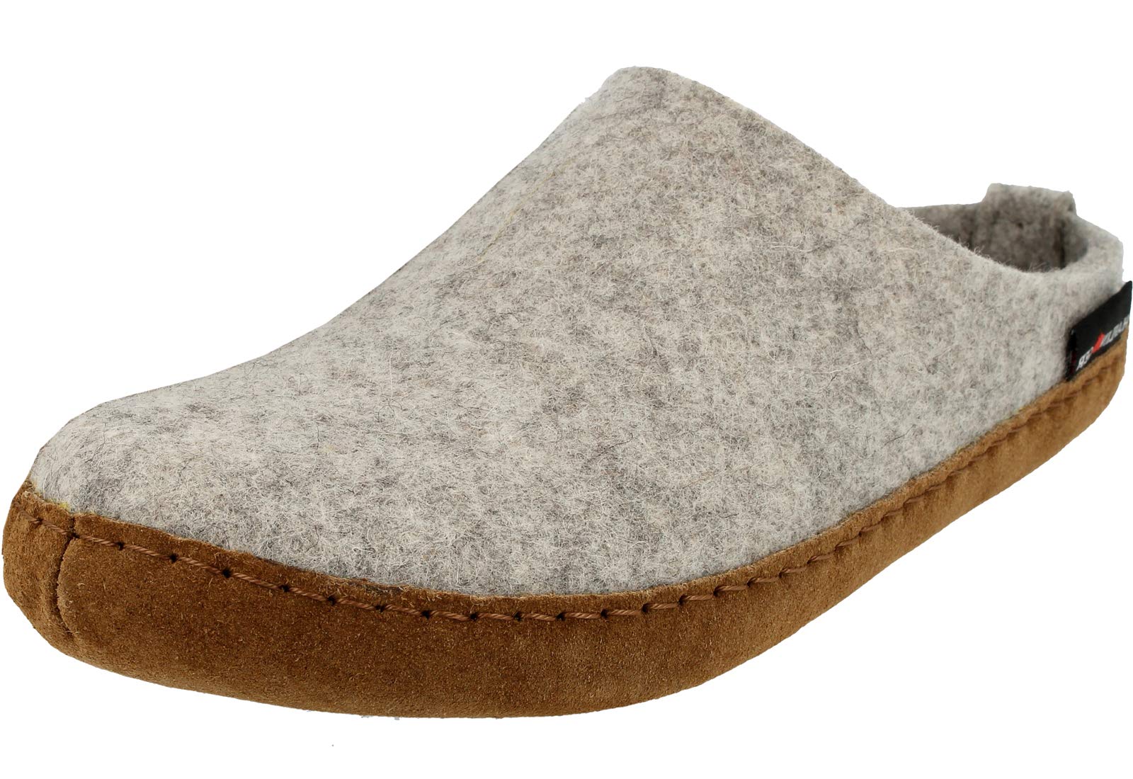 HAFLINGER Women's Classic Wool Slippers - Comfortable Indoor/Outdoor House Shoes for Women - Perfect for Home, Office & Relaxation