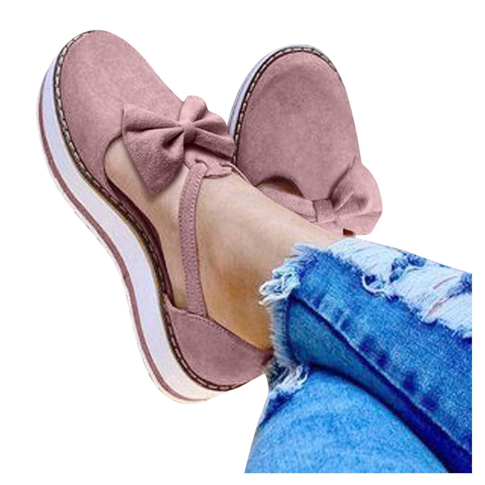 UMIYI Women's Casual Summer Wedge Sandals - Hollow Out Ankle Strap Covered Toe Sandals for Women & Girls | Perfect for Beach, Vacation, and Everyday Wear