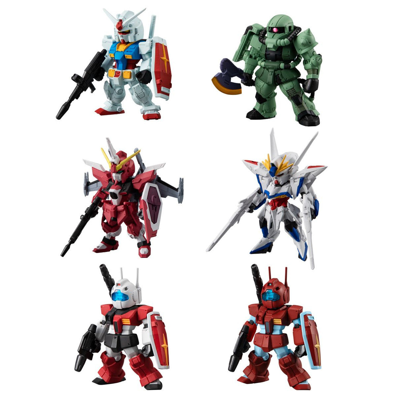Bandai FW Fusion Works Gundam Converge Volume 26 Action Figure Set - 10-Piece Collectible Trading Figures for Anime Fans & Model Enthusiasts | Perfect for Display, Gifts & Anime Collections