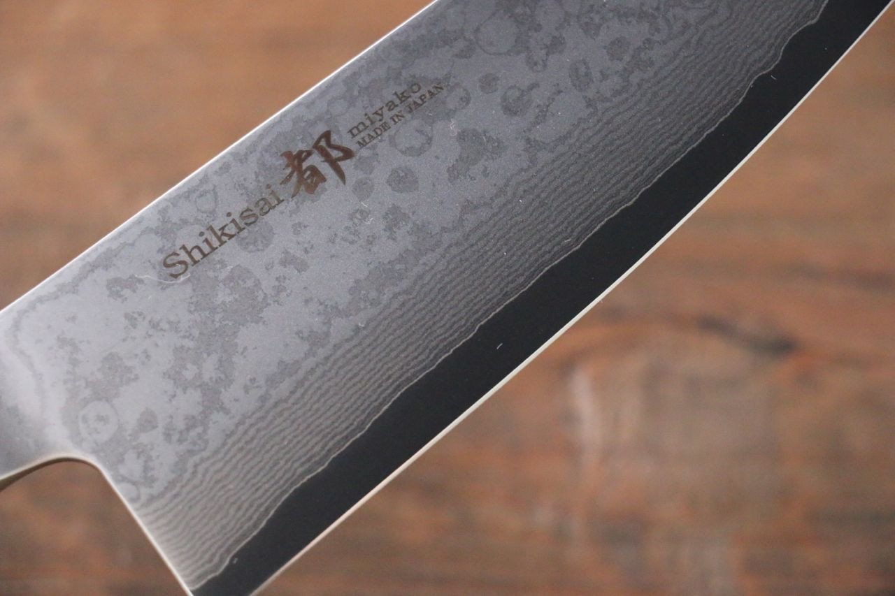 Premium Miyako AUS8 33-Layer Damascus Deba Knife 165mm - Japanese Chef Knife for Sushi, Fish Filleting & Precision Cutting - Professional Kitchen & Home Cooking Essential