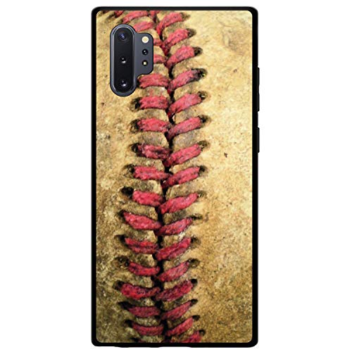 Old Baseball Stitch On Black Case