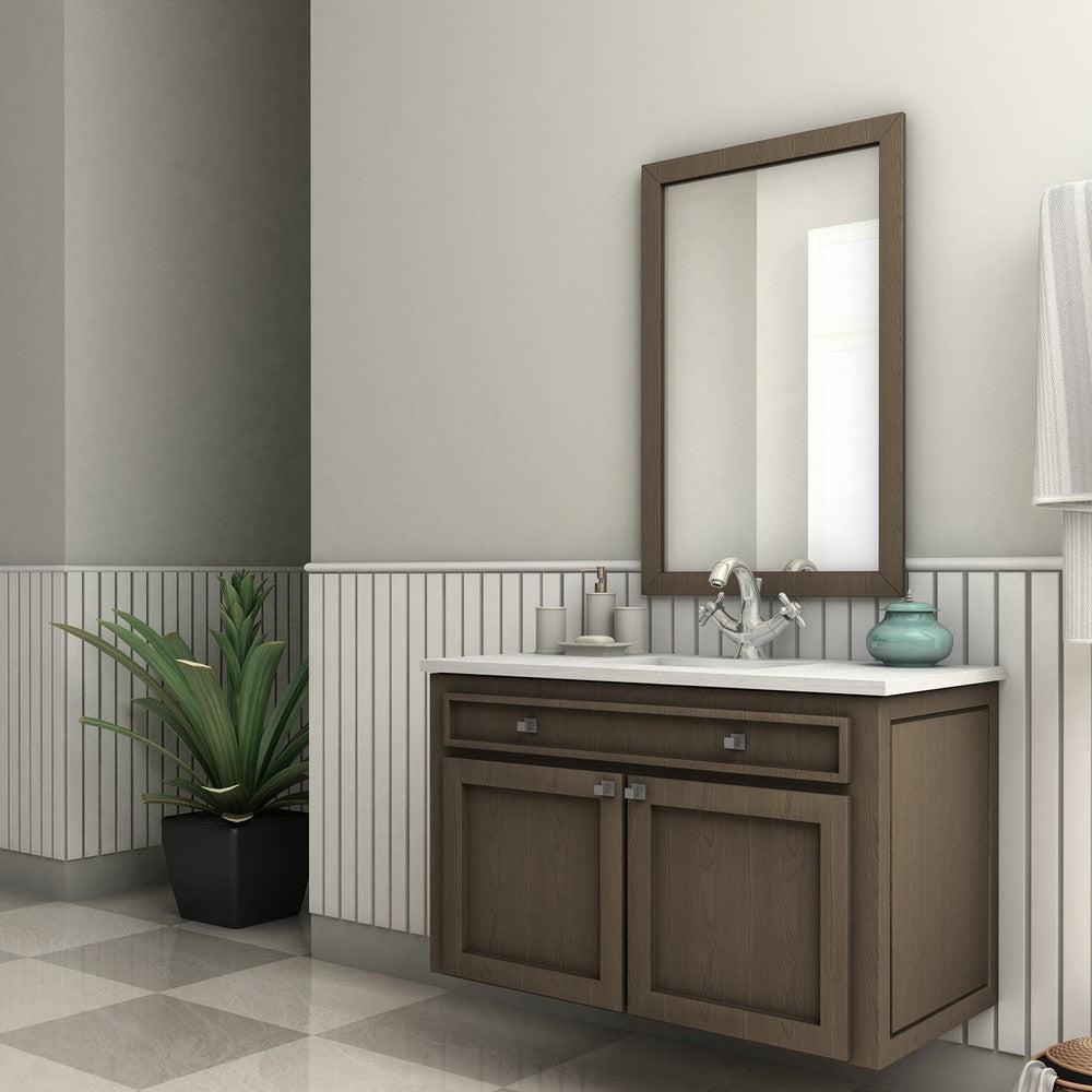 ZLINE Baldwin Bathroom Faucet - Modern Matte Black Finish, Single Handle Deck Mount Sink Faucet for Bathroom Vanity (BLD BF) | Perfect for Master Bathrooms, Guest Baths & Powder Rooms