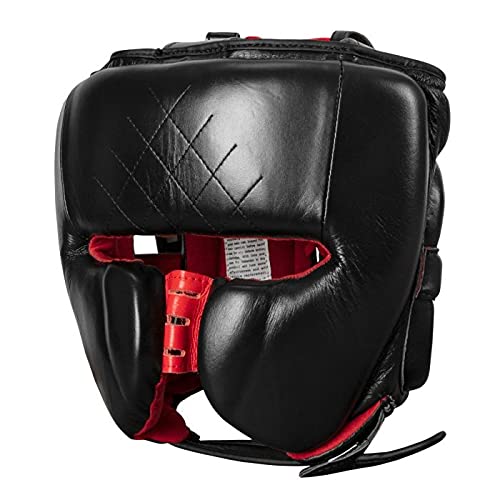 Title Boxing Ko-Vert Headgear for Boxing, MMA & Muay Thai Training - Unisex Adult Protective Gear - White Large Size - Perfect for Sparring, Competition & Fitness Workouts