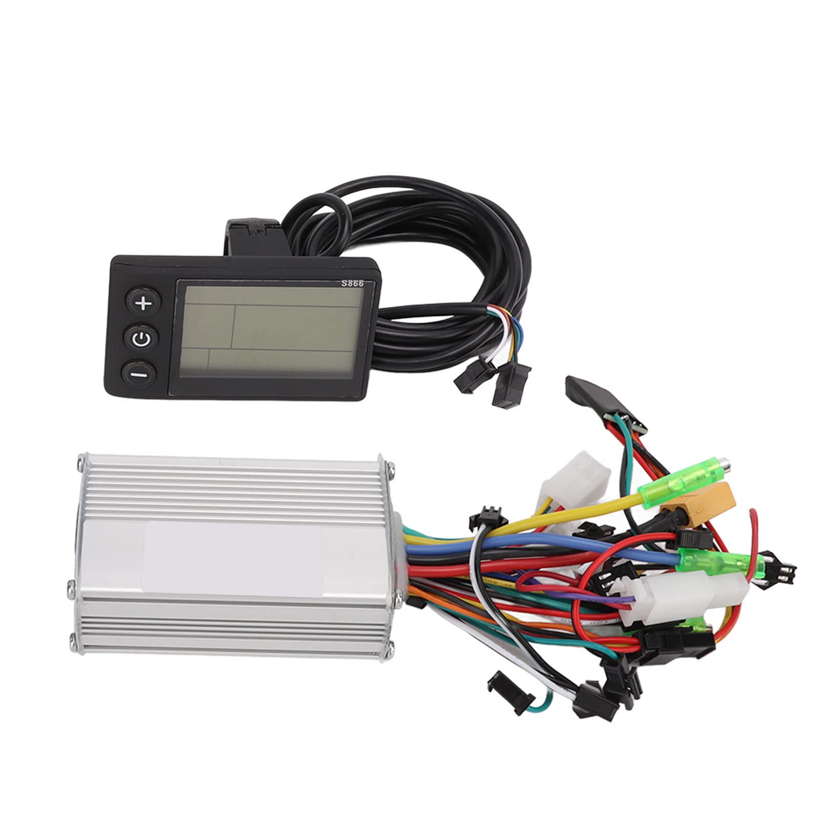 36V 48V 60V 350W Brushless Motor Controller Kit for Ebike & Scooter - Waterproof LCD Display Panel - Perfect for Electric Bicycle & Scooter Speed Control in Urban Commuting & Outdoor Riding
