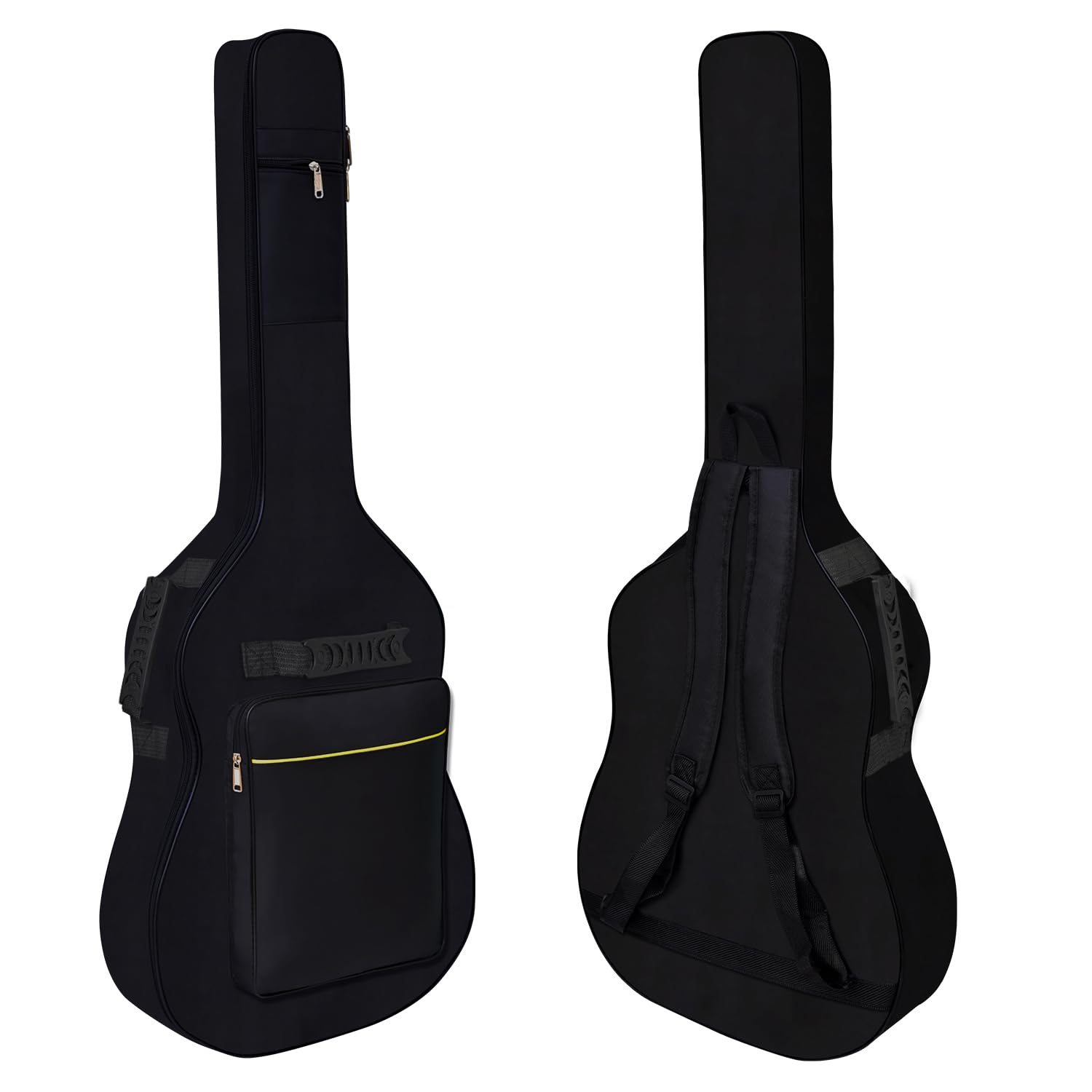 **Premium Acoustic Guitar Case - Thick Padding, Waterproof, Adjustable Shoulder Straps for 39-41 Inch Guitars - Perfect for Travel, Storage & Gig Protection**