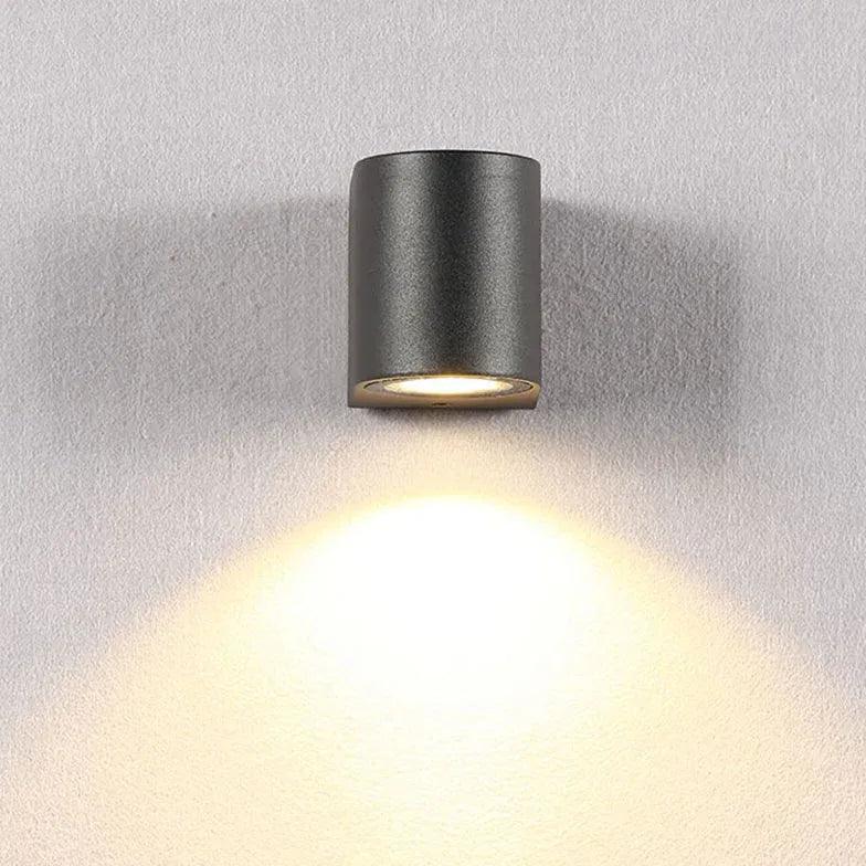 Outdoor LED Downlight - Black Waterproof Recessed Lighting for Patio, Garden, and Deck | Energy Efficient IP65 Rated Exterior Light Fixture