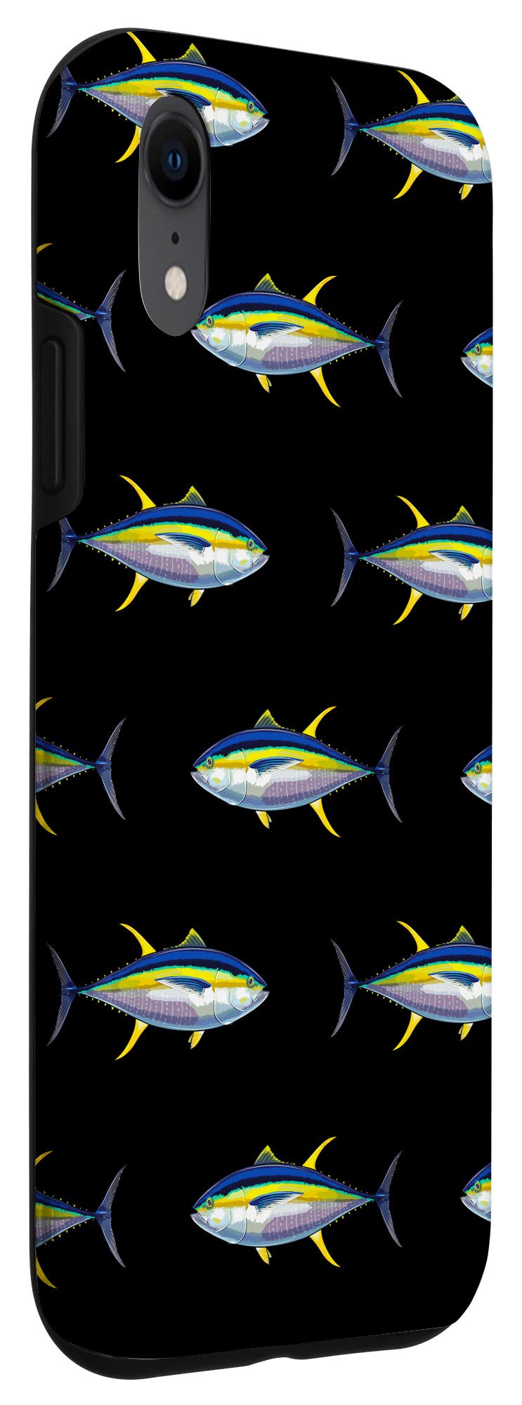iPhone XR Case - Big Yellowfin Tuna Fish Design, Durable Saltwater Fishing Phone Cover for Outdoor Adventures & Beach Trips