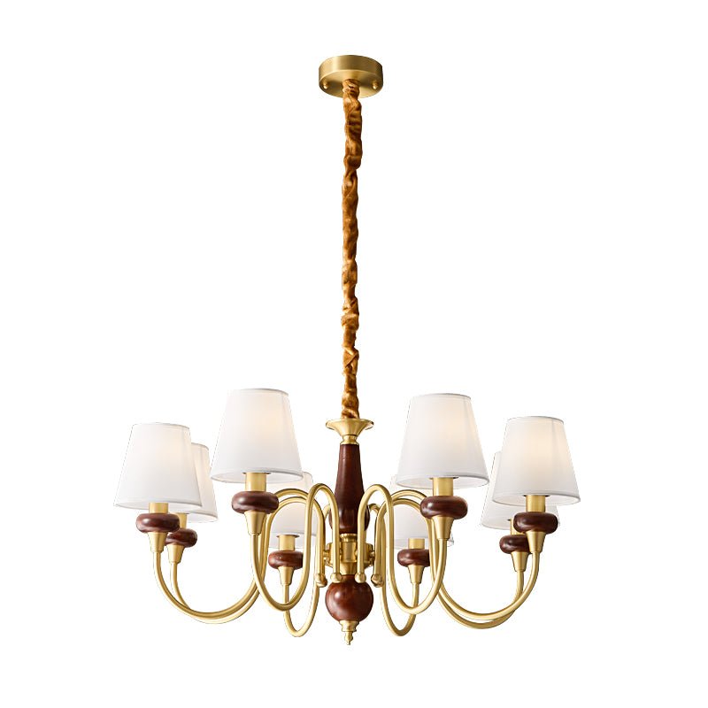 Elegant Crystal Chandelier - Modern Luxury Ceiling Light Fixture for Dining Room, Living Room & Bedroom | Perfect for Home Decor & Wedding Venues