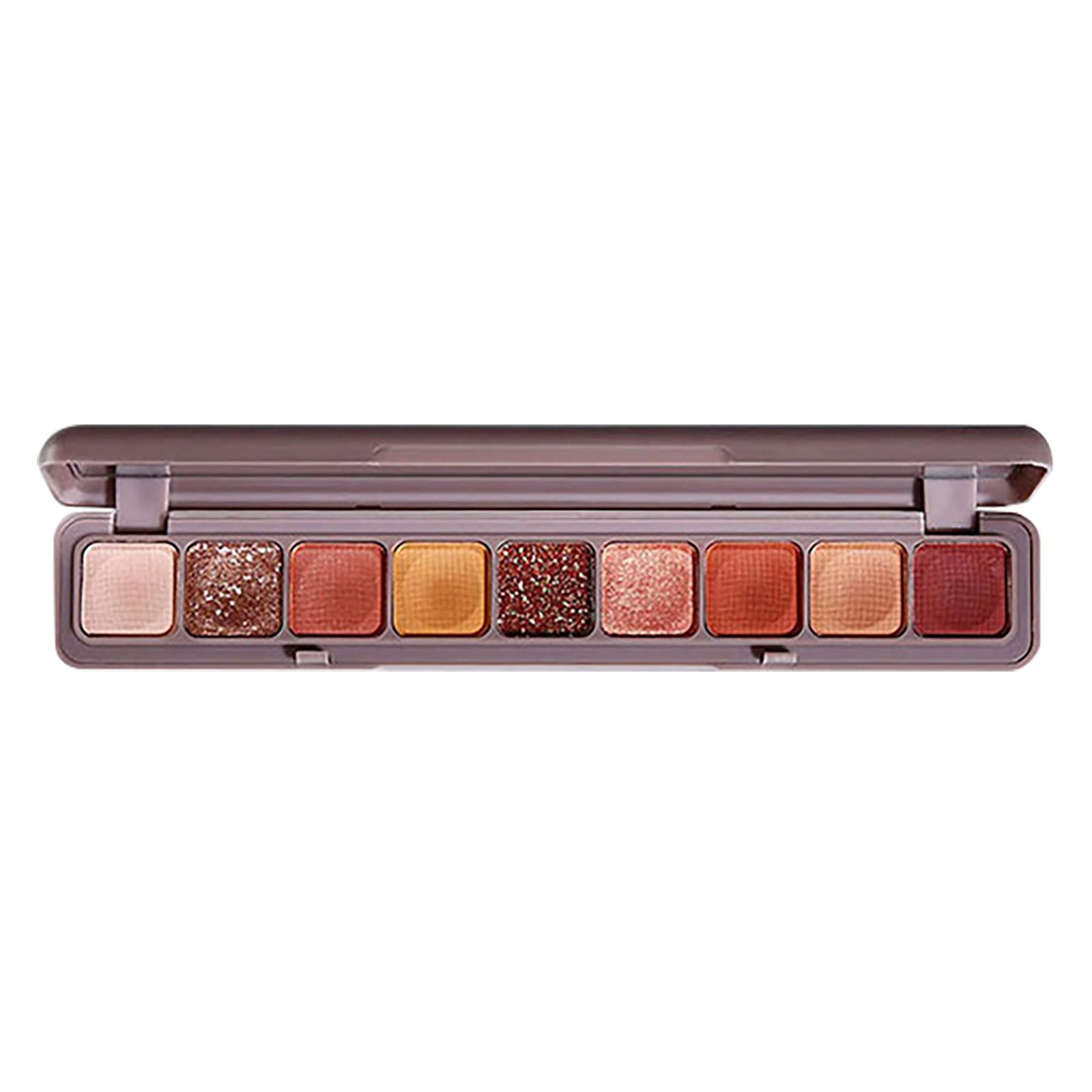 9-Color Matte & Glitter Eyeshadow Palette - Long Lasting, Blendable for Women & Girls | Party & Daily Makeup