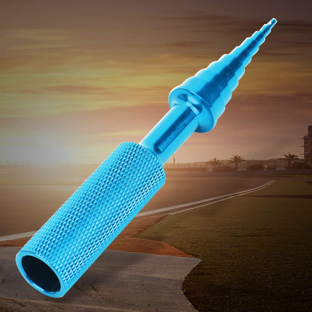 **Aluminum Alloy RC Car Bearing Tool - Steering Hub Carrier Disassembly & Removal Tool for RC Cars (Blue) - Perfect for RC Car Maintenance & Upgrades**
