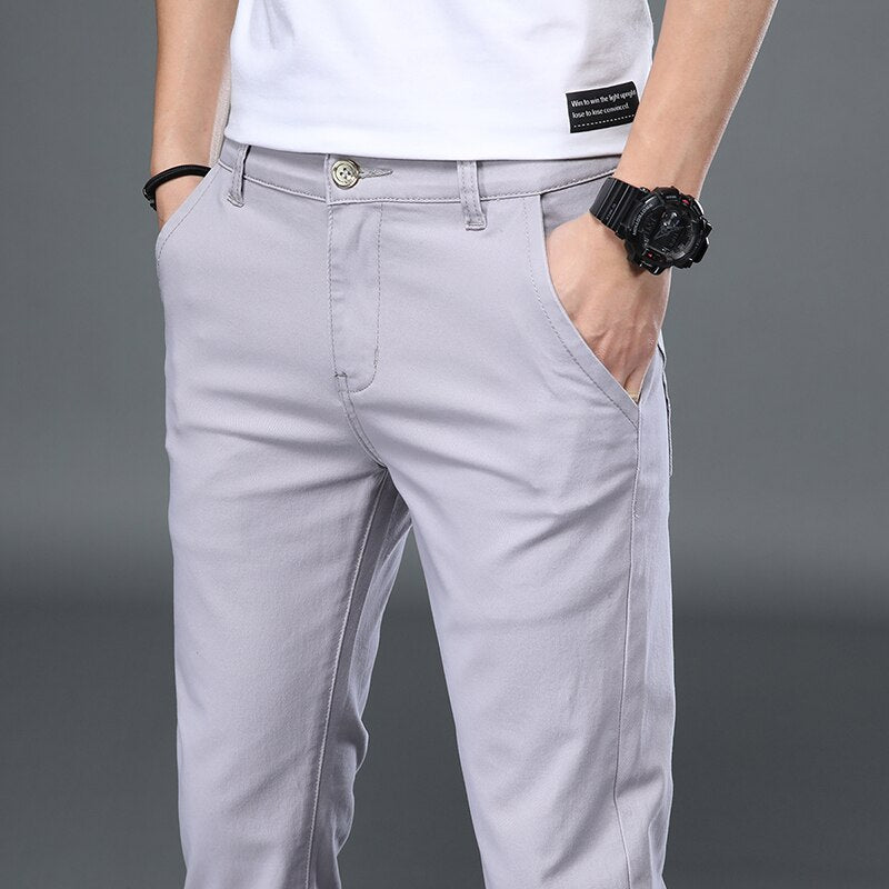 AntoniosClothing Business Cotton Pants for Men & Women | Comfortable Office & Casual Wear | Perfect for Work, Travel & Everyday Use