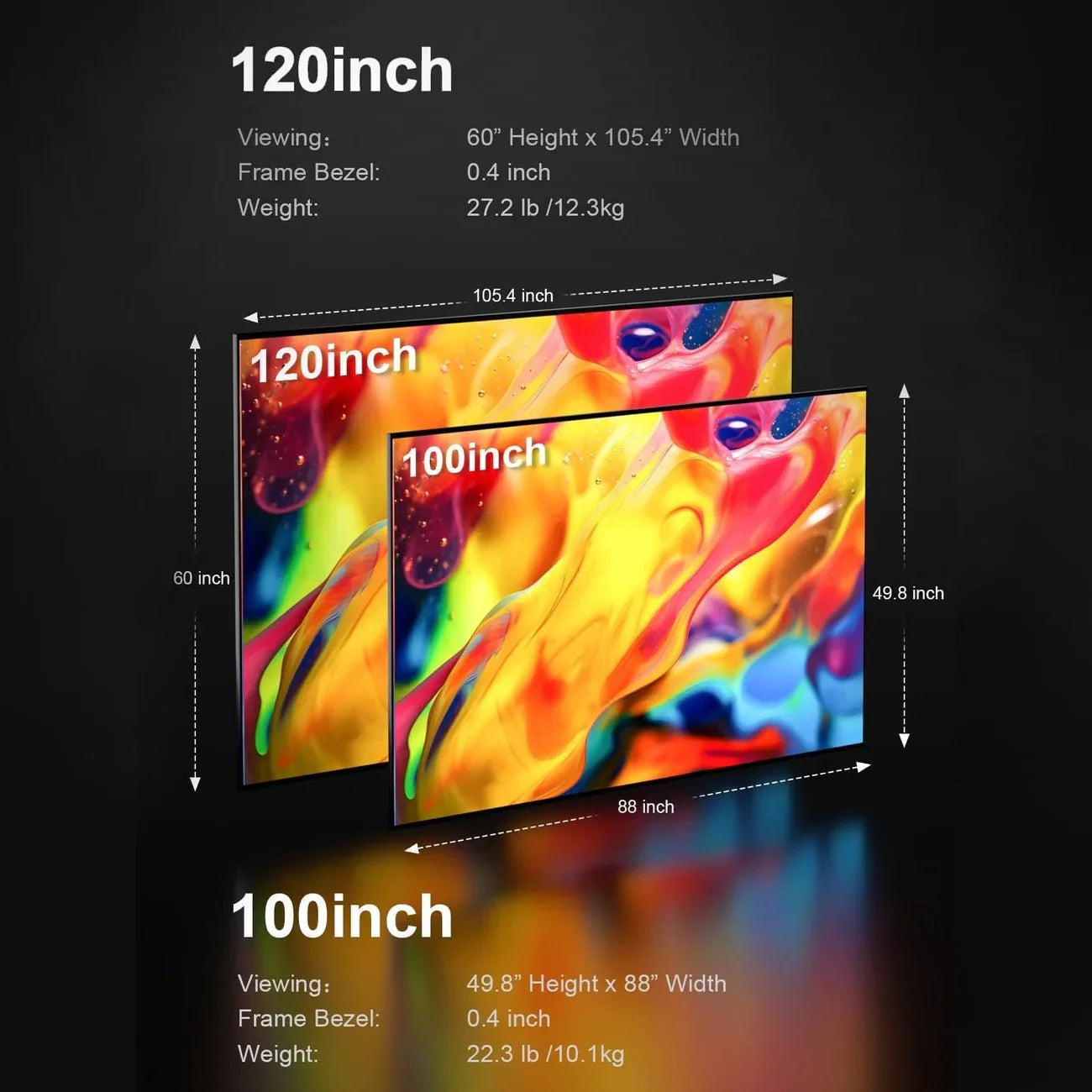 AWOL Vision LTV 3000 Pro Plus 100-Inch 150