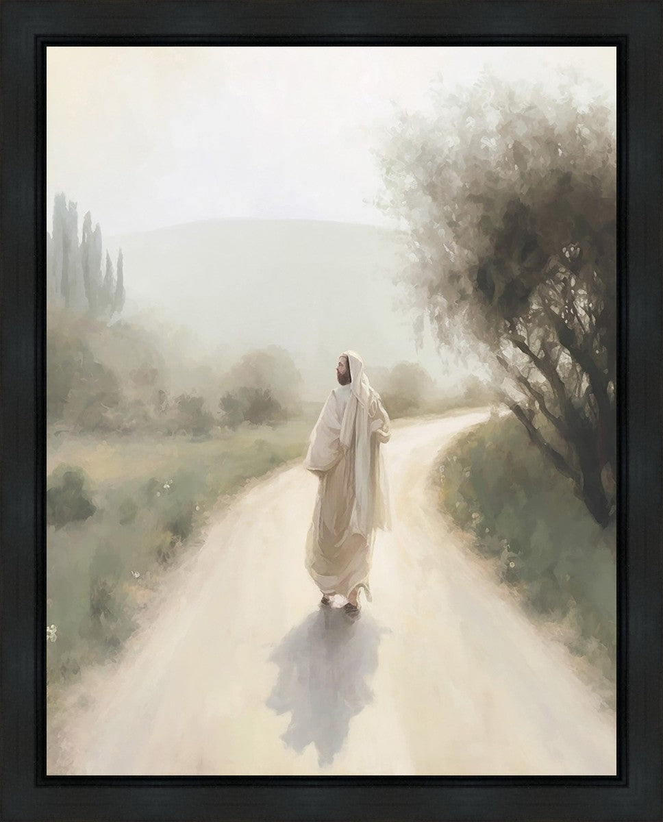 Come Follow Me Gallery Wrap - Premium Canvas Wall Art for Home & Office Decor - Perfect for Living Room, Bedroom, and Gift Giving