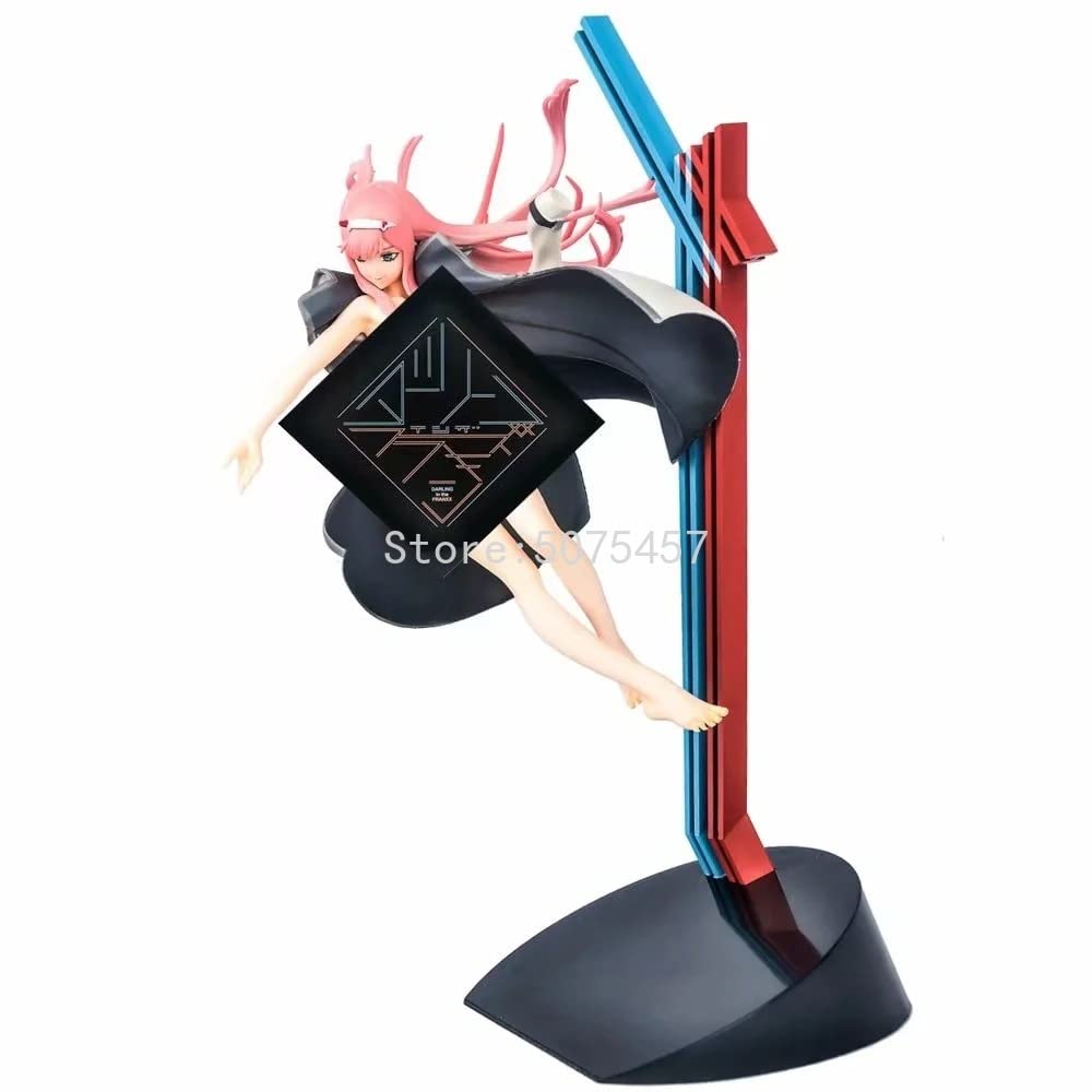 Darling in The FRANXX Zero Two 02 Anime Action Figure - 34cm Collectible Model Toy for Anime Fans & Collectors | Perfect for Display, Cosplay, and Gift Giving