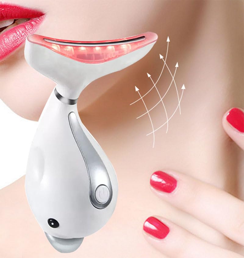 **Face Tightening & Lifting Device - Double Chin Reducer Machine for Sagging Skin & Jawline Contouring - At-Home Beauty & Anti-Aging Solution**