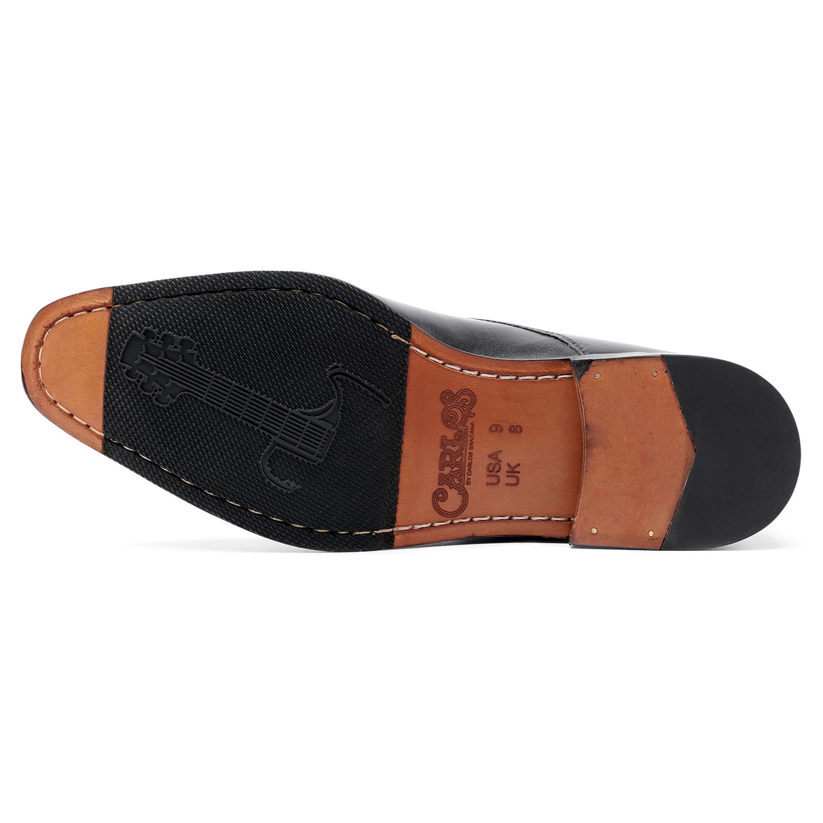 Carlos Santana Men's Oxford Shoes - Classic Comfortable Dress Shoes for Business, Wedding & Formal Occasions