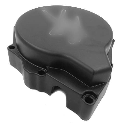 HTTMT MT054 Motorcycle Engine Stator Cover - Compatible with Suzuki GSXR1300 Hayabusa 1999-2020 (Black, Left Side) | Durable Replacement Part for Engine Protection & Off-Road Riding