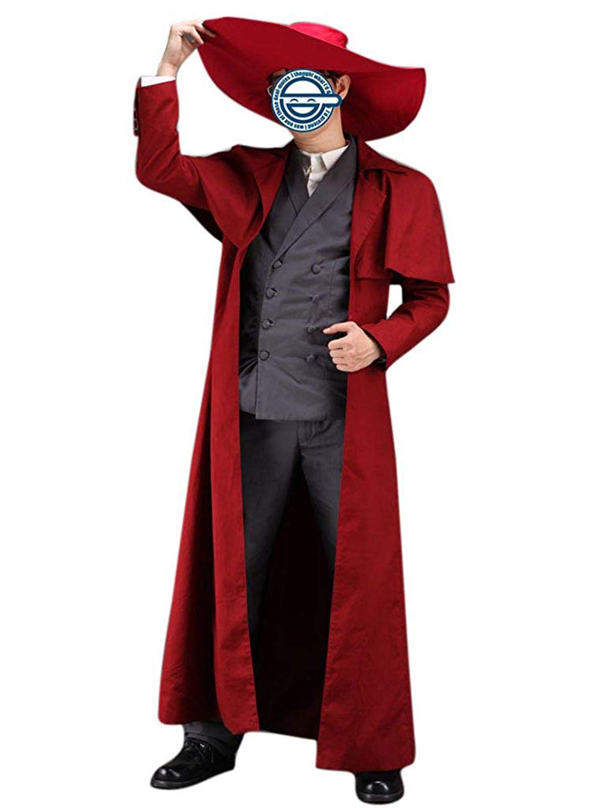 Hellsing Alucard Uniform Outfit - Anime Cosplay Costume for Halloween, Conventions & Themed Parties | Premium Quality Replica for Fans & Collectors