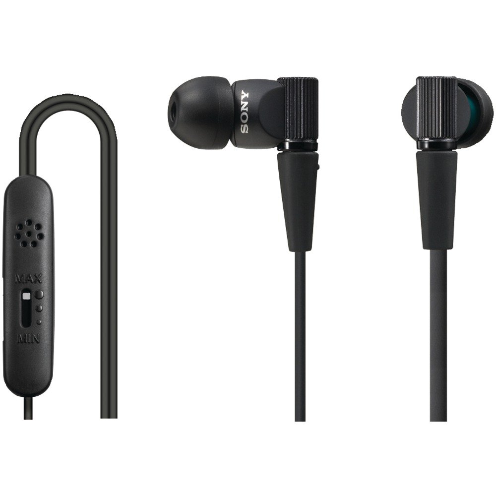 Sony DRXB23VP Premium XB Extra Bass Monitor Earbuds - High-Quality Sound, Noise Isolation, Comfort Fit (Black) - Perfect for Music Lovers, Gaming, and Workouts