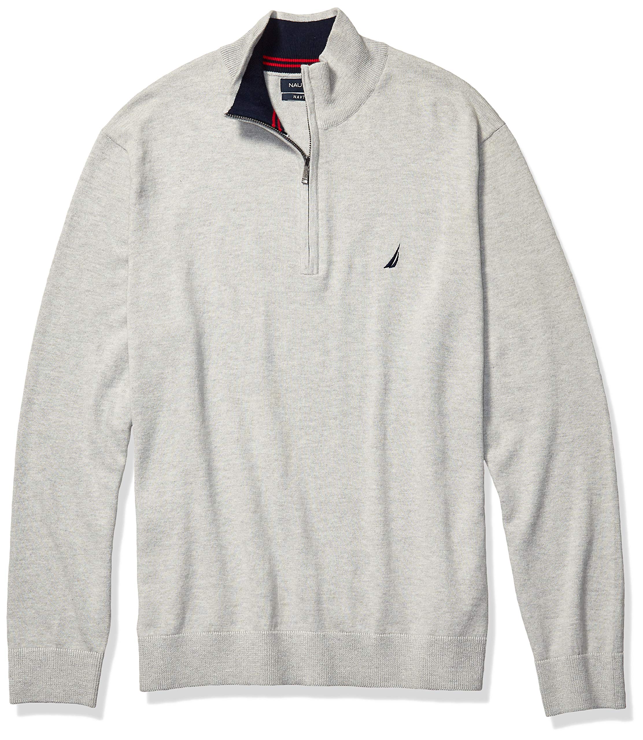 Nautica Men's Big and Tall Navtech Quarter-Zip Sweater - Comfortable Pullover for Casual Wear, Work & Outdoor Activities