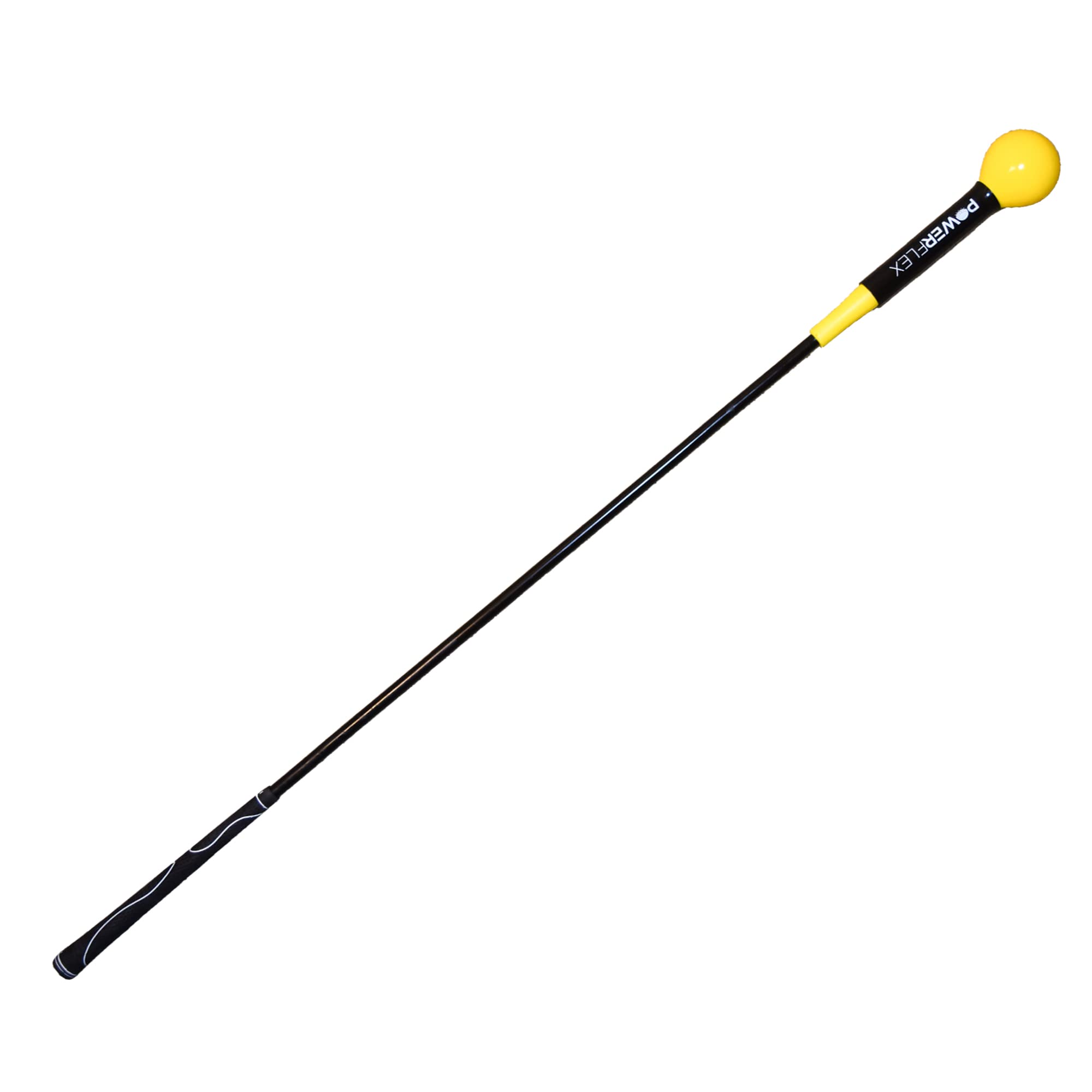 PowerFlex Golf Swing Trainer - Weighted Golf Whip Training Aid to Improve Distance, Swing Speed & Consistency | Golf Training Stick for Tempo & Swing Plane | Perfect for Driving Range Practice & Warm-Up Exercises