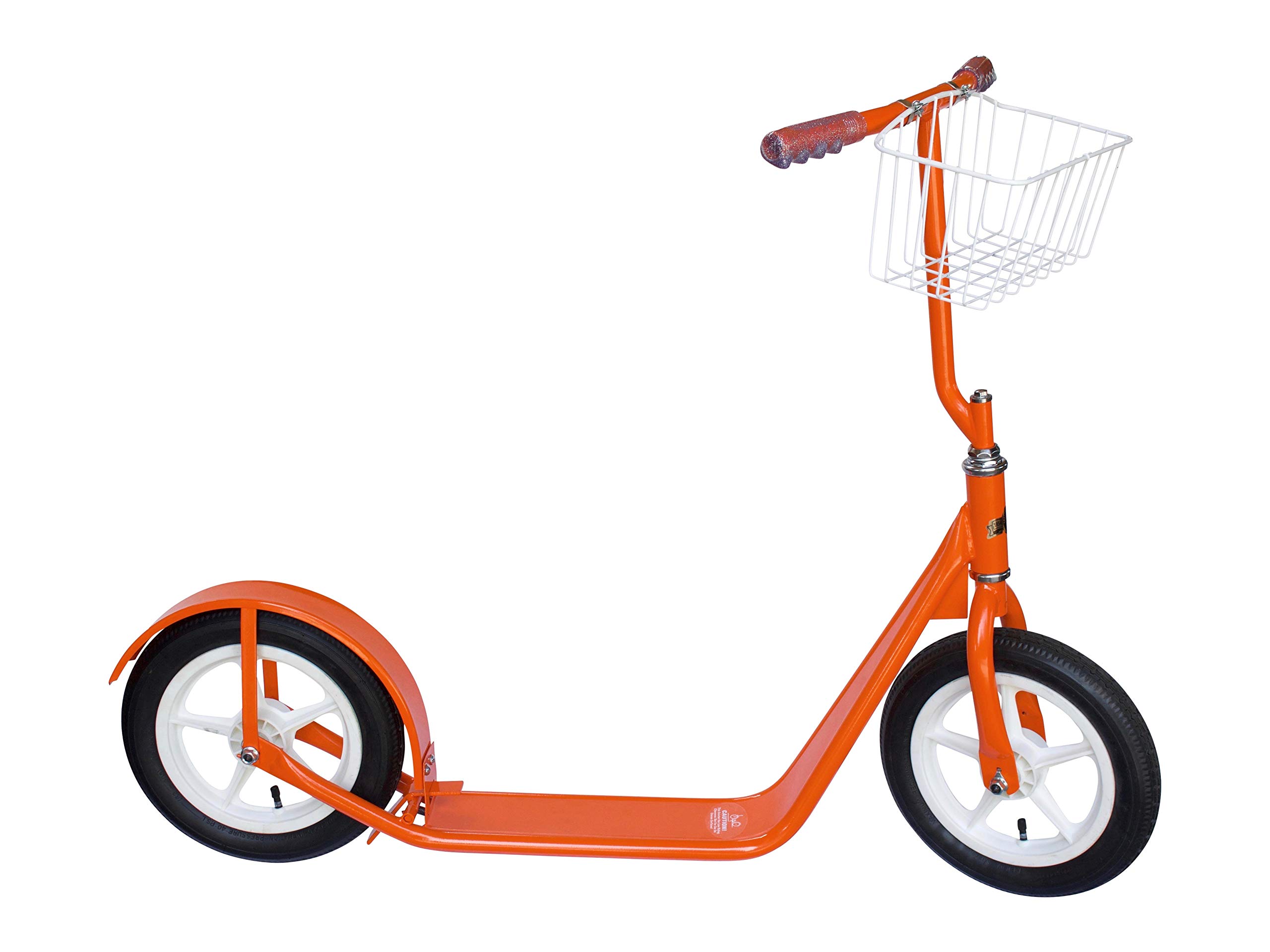 Amish-Made Kids Kick Scooter with 12-Inch Wheels - Perfect for Outdoor Play, Commuting & Neighborhood Fun