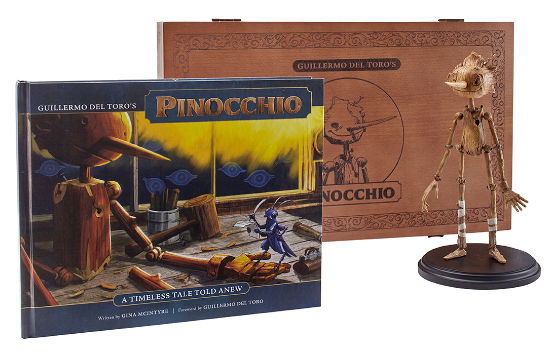 Guillermo del Toro's Pinocchio - Award-Winning Stop Motion Film on Blu-ray & DVD | Perfect for Family Movie Nights & Collector's Editions