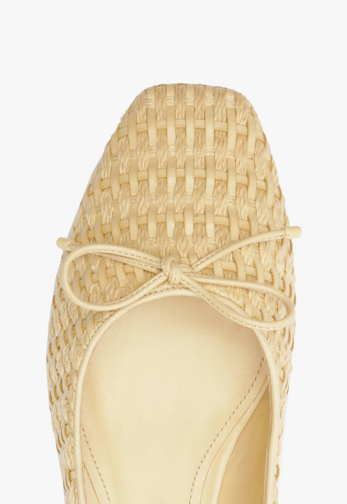 Arissa Women's Straw Ballet Flats - Comfortable Breathable Summer Casual Shoes for Walking, Beach, and Outdoor Activities