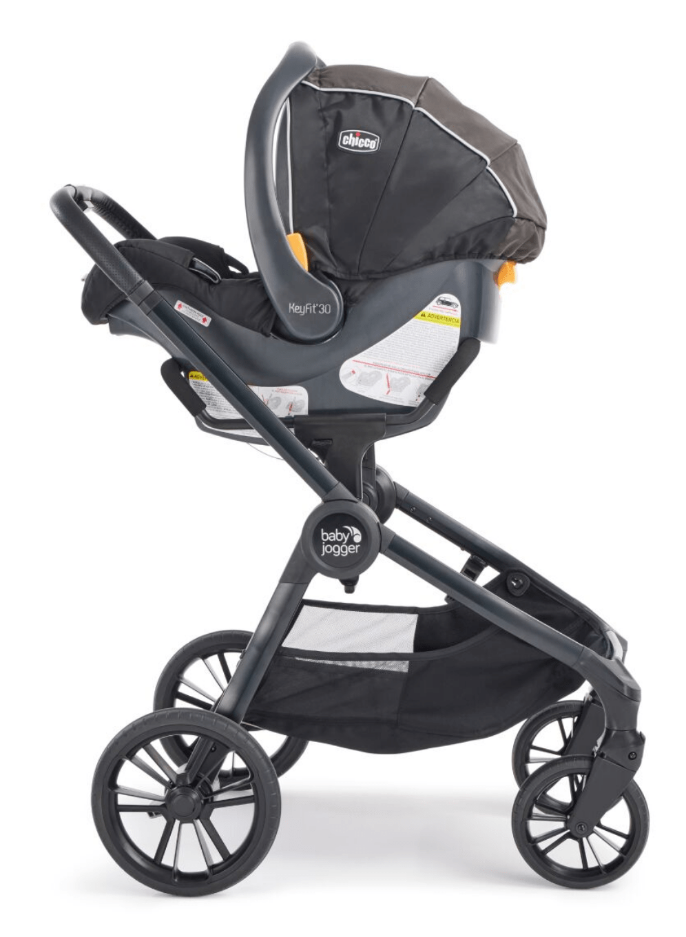 Baby Jogger City Sights Car Seat Adapter for Chicco - Universal Stroller Accessory for Easy Travel with Infant | Perfect for City Walks, Shopping & Family Outings