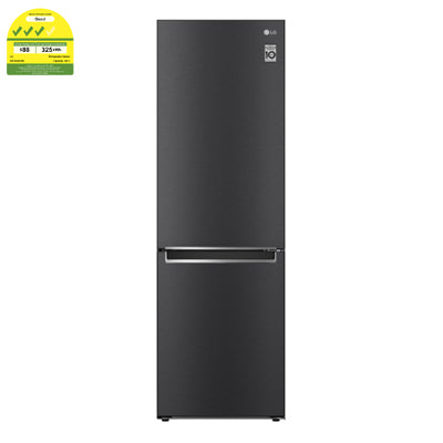 GB B3442MC 341L 2 Door Bottom Freezer Refrigerator - Energy Efficient Large Capacity Fridge for Kitchen, Home, and Office Use