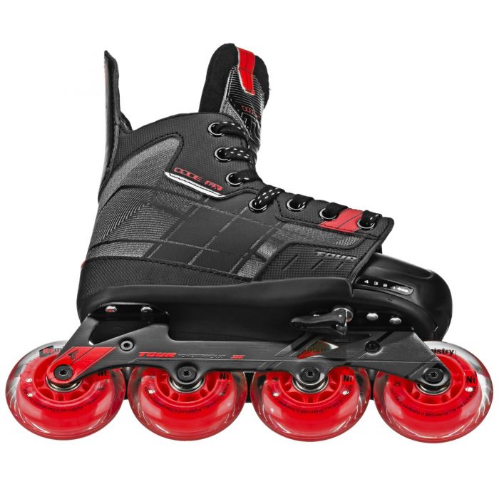 GX Youth Roller Hockey Skates - Lightweight & Adjustable for Kids - Perfect for Indoor & Outdoor Hockey Games, Rink Skating & Sports Training