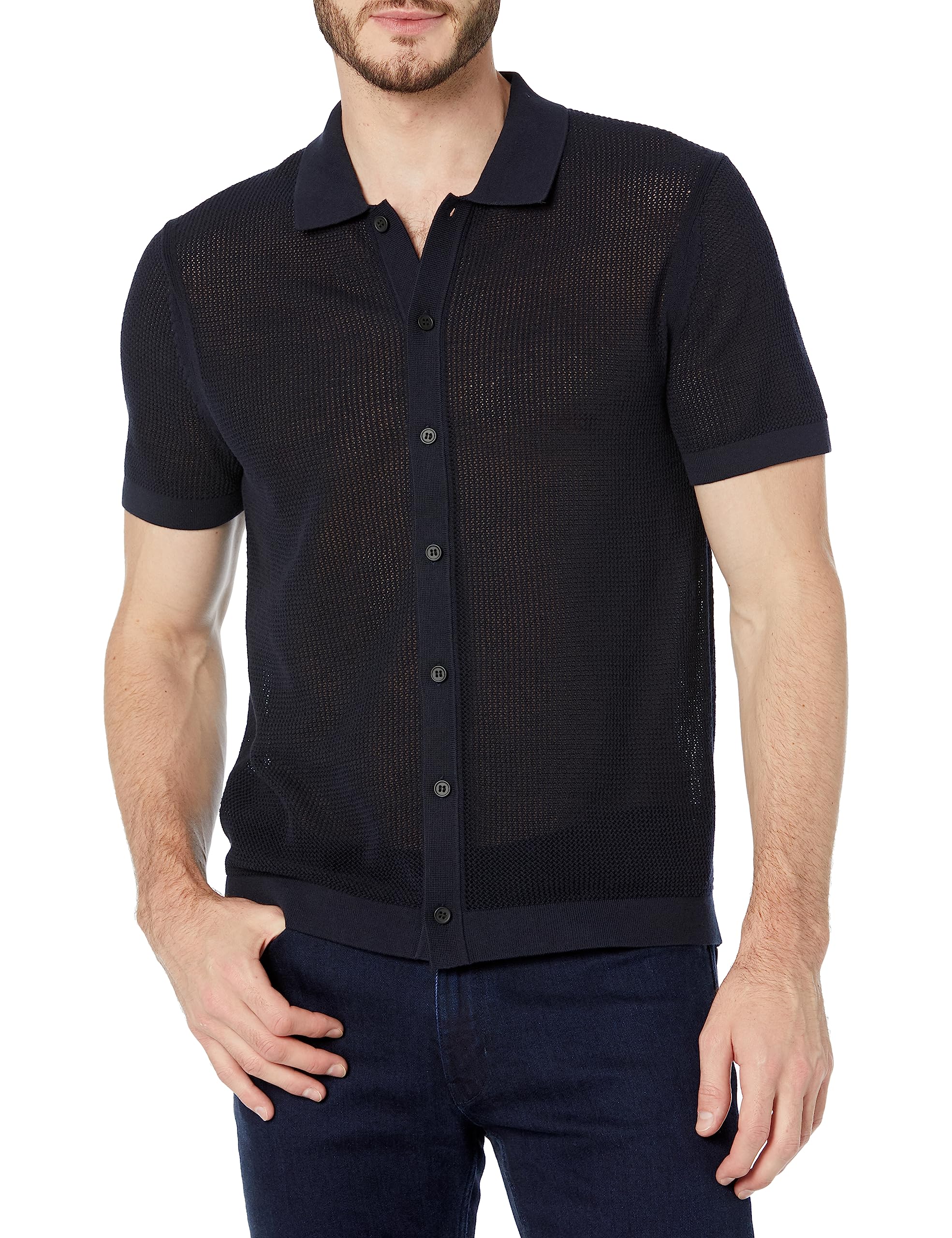 Theory Men's Carin Shirt - Slim Fit Dress Shirt for Business & Formal Wear | Premium Cotton Button Down Shirt for Office, Interviews & Special Occasions