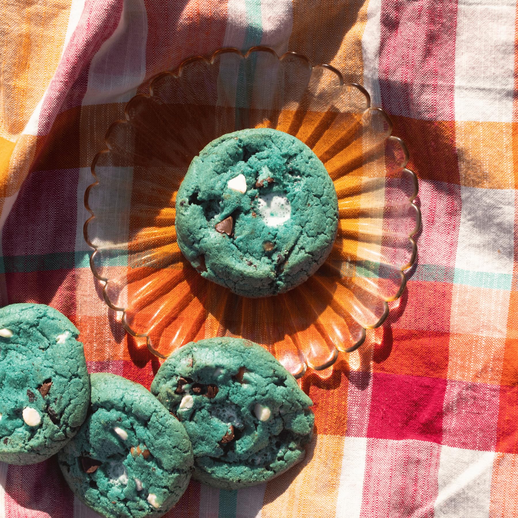 Gourmet Cookie Monster Cookies - 12 Individually Wrapped for Dessert & Gifts