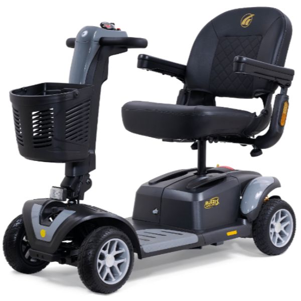 Golden Technologies Buzzaround LX 4 Wheel Mobility Scooter - Lightweight & Foldable Electric Scooter for Adults & Seniors - Perfect for Shopping, Travel & Outdoor Activities